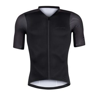 Pánský dres s krátkým rukávem FORCE STREAM, černý