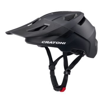 Dětská helma CRATONI WildCat Black Matt - S-M (49-56 cm)