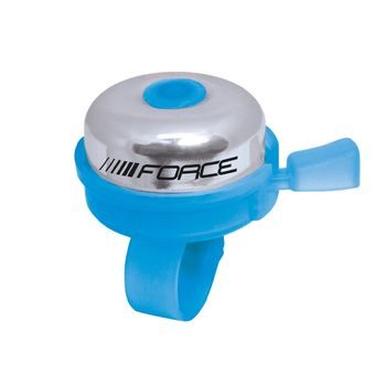 Zvonek FORCE KLASIK Fe/plast 22,2mm, modrý