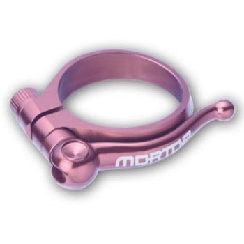 Objímka sedlovky Mortop SPC274 růžová 31,8mm
