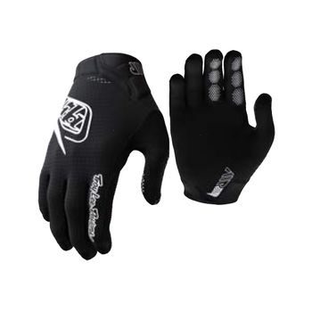 Letní dlouhoprsté rukavice TLD AIR, mono black