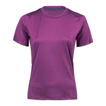 Dámský dres FORCE MTB MOUNT LADY krátký rukáv, fialový