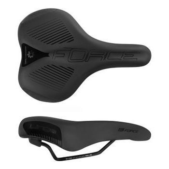 sedlo FORCE LINGA turistické dámské, černé