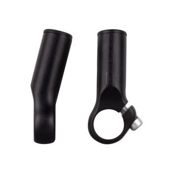 Rohy FORCE TOR 7 cm Al, černé matné