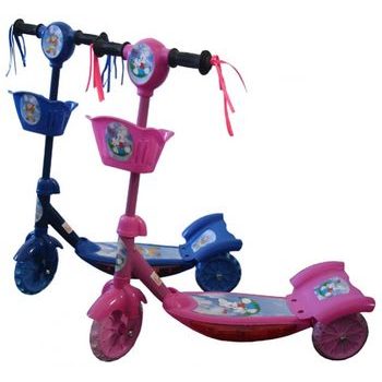 Koloběžka - tříkolka modrá