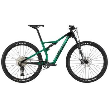 Celoodpružené kolo CANNONDALE SCALPEL 29" Carbon 4, černá-zelená