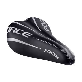 Dětské sedlo FORCE KIDS 16-20", černo-šedé