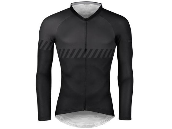 Dres s dlouhým rukávem FORCE FASHION, černo-šedý