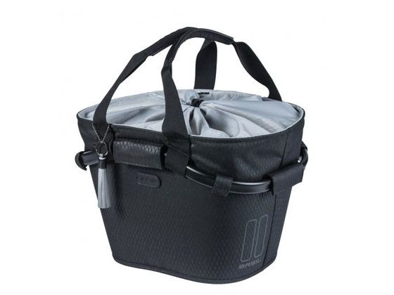 Brašna na řidítka BASIL Carry Classic Carry černo/šedá 15L