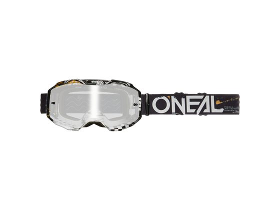 Brýle O'NEAL B-10 ATTACK černá/sttříbrná - silver mirror