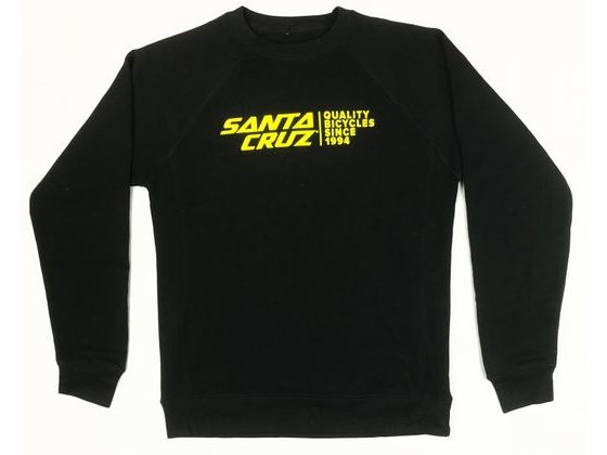 Mikina Santa Cruz QUALITY CREW, black