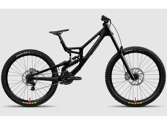 Sjezdové kolo Santa Cruz V10 8 CC 29 24 BLK DH S, Gloss Black Sparkle