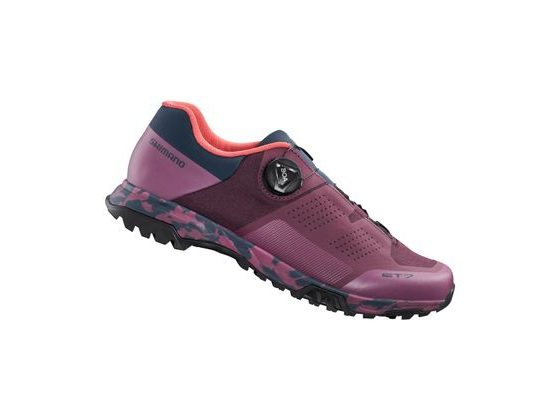 Tretry dámské SHIMANO SH-ET700, plum