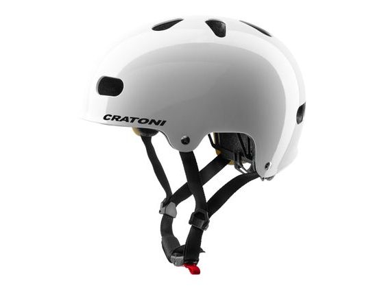 BMX helma CRATONI C-Matte White Glossy
