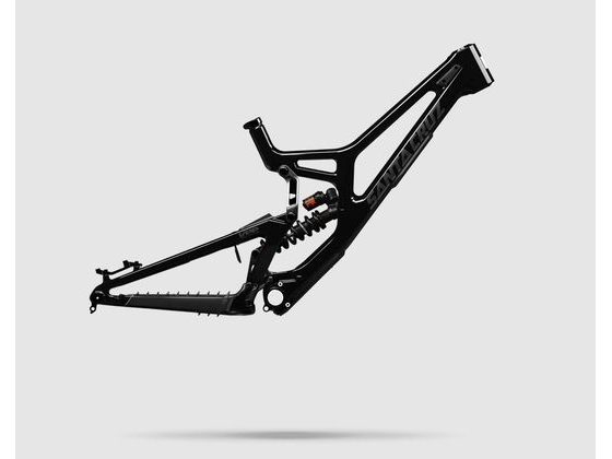 Sjezdový rám Santa Cruz V10 8 CC MX 24 LG BLK FAC, Gloss Black Sparkle