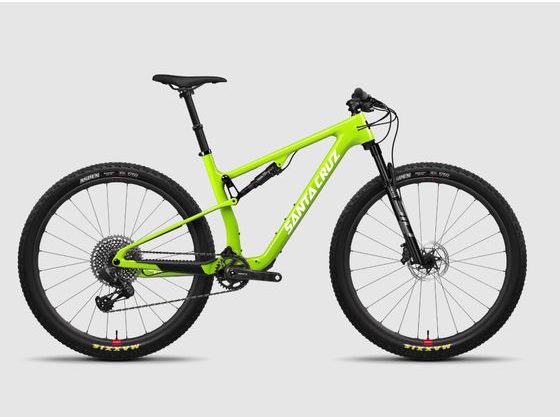 XC kolo Santa Cruz Blur 4 CC 29 24 GRN X01 AXS RSV, Gloss Spring Green