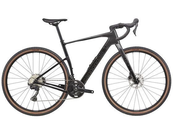 Gravel kolo Cannondale Topstone Carbon 3 GRX 2x - Černá