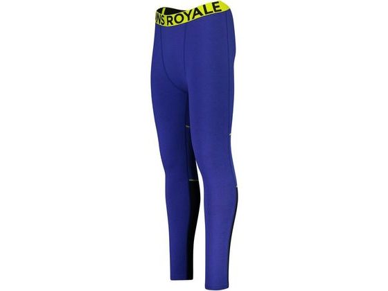 Legíny Mons Royale merino OLYMPUS 3.0 LEGGING ultra blue / black