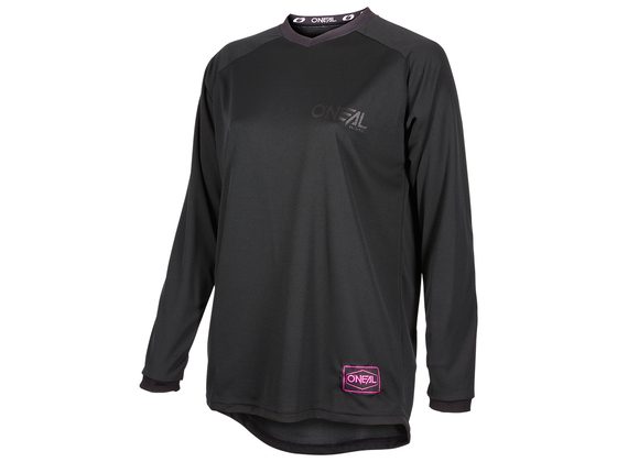 Dámský dres s dlouhým rukávem O'NEAL ELEMENT CLASSIC, černá