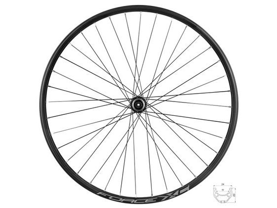 Přední kolo FORCE XC DISC 622x19 HBM3050-CL 36d