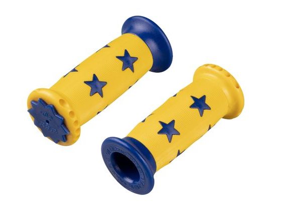 Gripy dětské STAR gumové, žluto-modrá