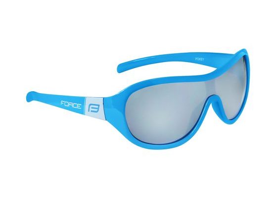 Dětské brýle Force POKEY , modro - bílé, černá skla