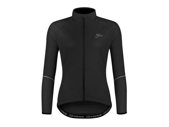 Dámská bunda FORCE ARROW LADY softshell, černá