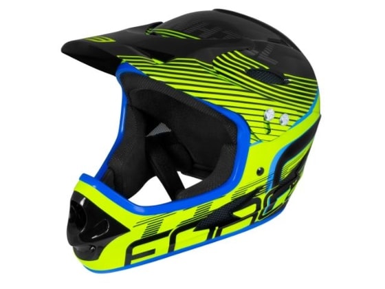 Integrální helma Force TIGER DH, černo-fluo