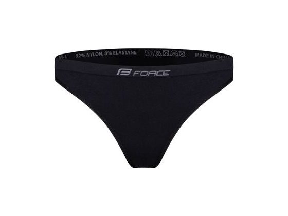 Dámské spodní prádlo-brazilky 3 pack, černé