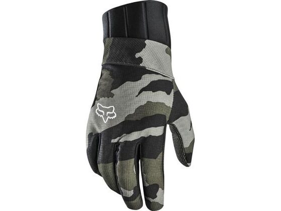 Dlouhoprsté rukavice FOX Defend Pro Fire Glove, zimní, Green Camo