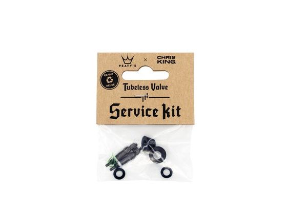 Servisní kit na ventilky PEATY'S X CHRIS KING (MK2)  TUBELESS VALVE SERVICE KIT