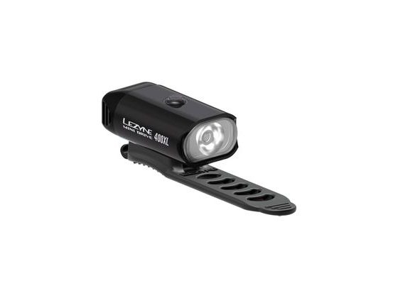 Přední světlo LEZYNE LIGHT FRONT MINI DRIVE 400XL BLACK GLOSS