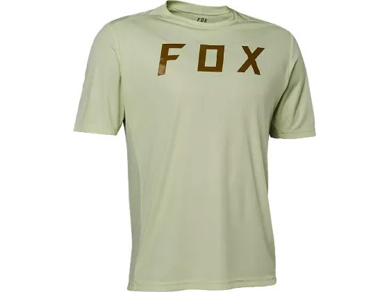 FOX Cyklistický dres Ranger Jersey Moth - hrášková zelená