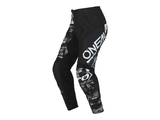 Dětské kalhoty O'NEAL ELEMENT YOUTH PANTS ATTACK BLACK/WHITE