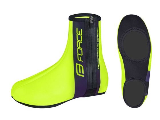 Návleky na tretry Force NEOPREN BASIC, fluo