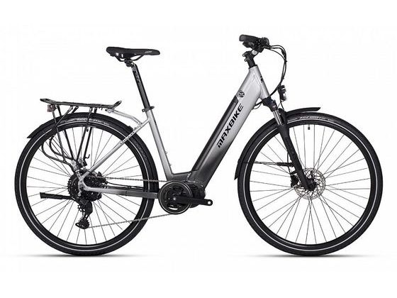 Městské elektrokolo MAXBIKE VILLA 28, šedé