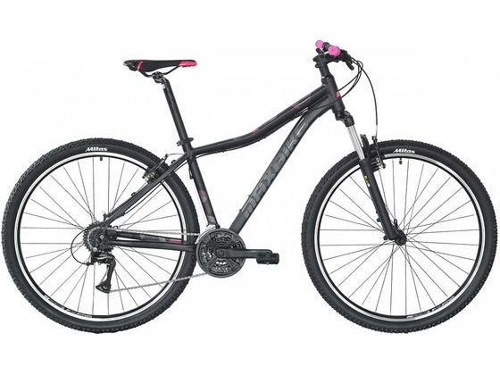 Dámské horské kolo MAXBIKE Nimba Lady 29", černý mat+fialová,