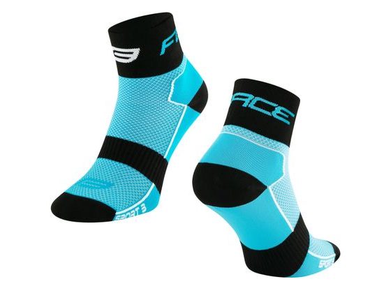 Ponožky FORCE SPORT 3, modro-černé