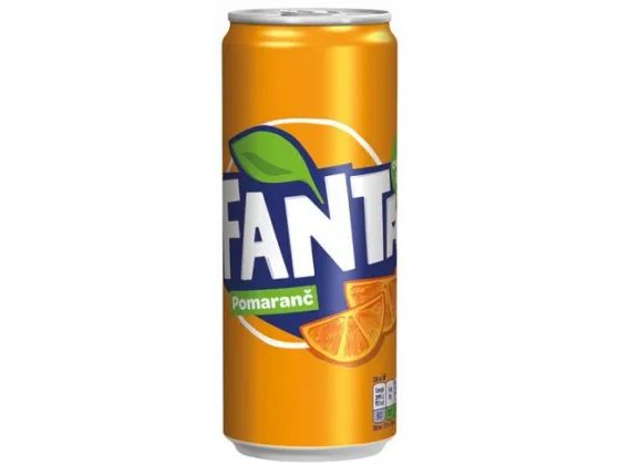 Fanta Pomeranč Plech 330 ml