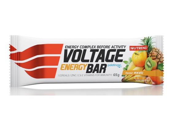 Tyčinka Nutrend VOLTAGE ENERGY CAKE 65g exotic