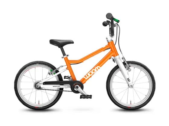 Dětské kolo Woom 3 16" AUTOMAGIC - Flame orange ( Oranžová ) 2024