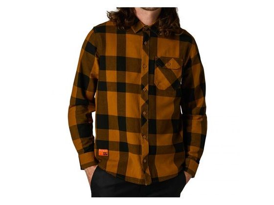 Pánská košile FOX Voyd 2.0 Flannel cihlová