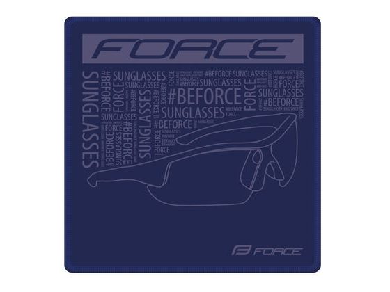 hadřík FORCE na čištění brýlí, modrý