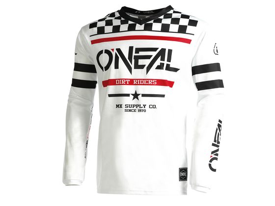 Dětský volný dres O'NEAL ELEMENT YOUTH JERSEY SQUADRON WHITE/BLACK