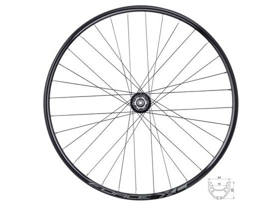 Přední kolo FORCE XC DISC 622x19 F80450-6d 32d