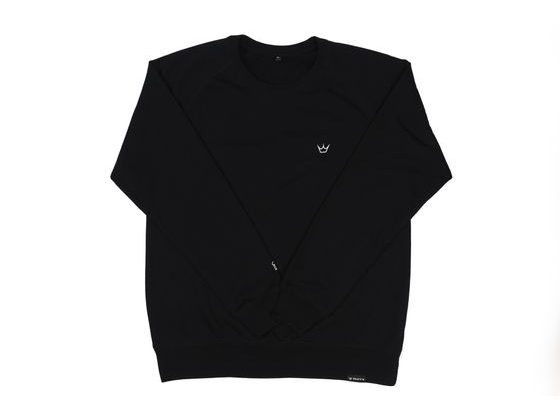 Mikina PEATY'S CREW JUMPER - BLACK/černá