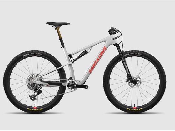 XC kolo Santa Cruz Blur 4 CC 29 24 SLV XX AXS RSV, Matte Silver