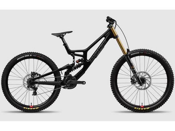 Sjezdové kolo Santa Cruz V10 8 CC 29 25 BLK DH X01, Gloss Black Sparkle