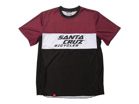 Triko/dres s krátkým rukávem SANTA CRUZ RINGER 2.0 TRAIL JERSEY brick