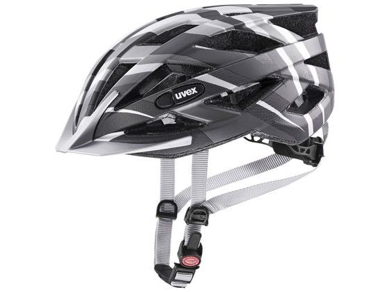 Helma UVEX AIR WING CC, BLACK - SILVER MAT